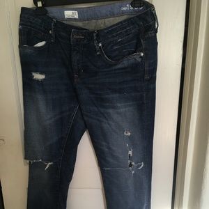 Easy Straight Ripped Gap 1969 Jeans